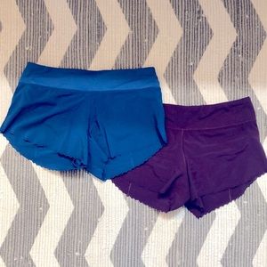 Lululemon running shorts